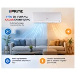 Mini Split PRIME 12000 BTU HEAT/COLD 17 SEER2 R-32 220V - Image 3