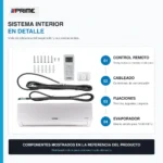 Mini Split PRIME 18000 BTU COLD ONLY 17 SEER R-32 220V - Image 4