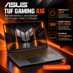 ASUS TUF Gaming A16 RTX 5050, 16 GB, 512 GB SSD - Image 2
