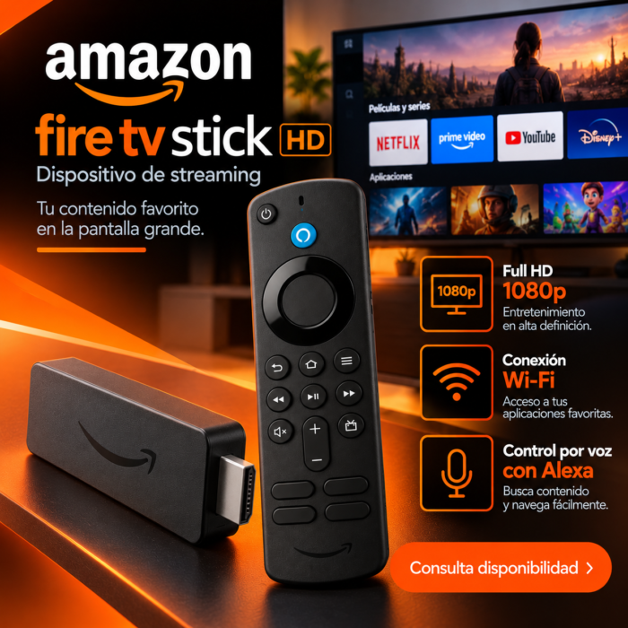 Amazon Fire TV Stick HD con control remoto por voz Alexa - Image 2