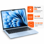 Apple MacBook Air 13 pulgadas azul cielo, 16 GB, 512 GB SSD - Image 4