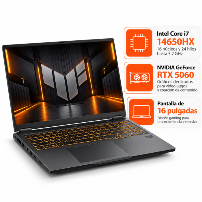 ASUS TUF Gaming F16 RTX 5060, 16 GB, 512 GB SSD - Image 4
