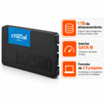 Crucial BX500 SSD SATA 2,5 pulgadas 1 TB - Image 4